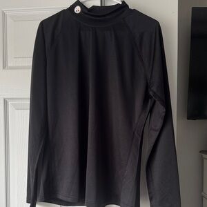 Elegant Black Women's Long Sleeve Jersey